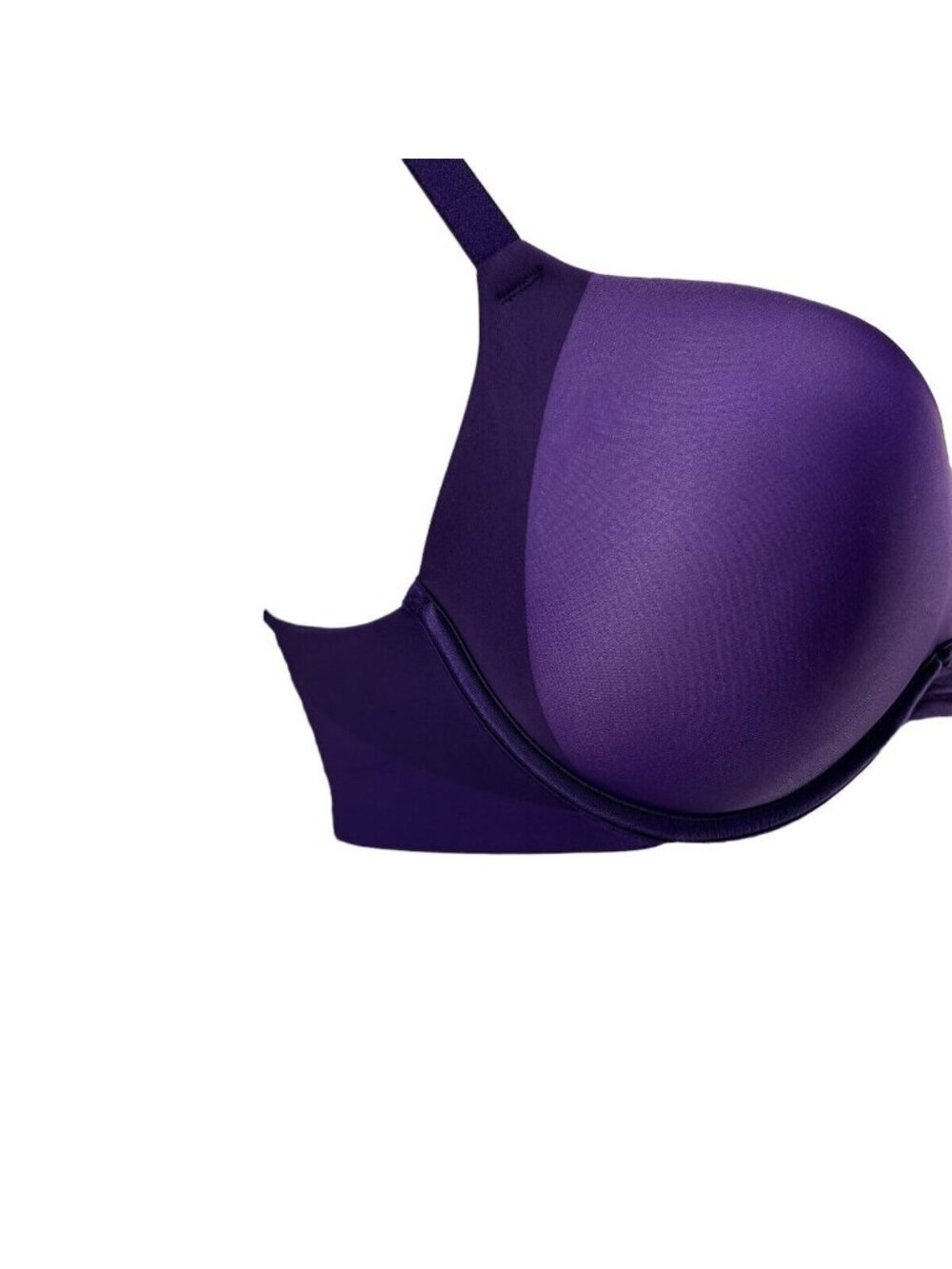 Maidenform 34D Underwire Contour Bra T-Shirt Purple Soft Cup EUC RN 27701 - Picture 6 of 13